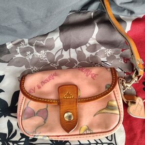 Dooney & Bourke Pink Beach Wristlet
